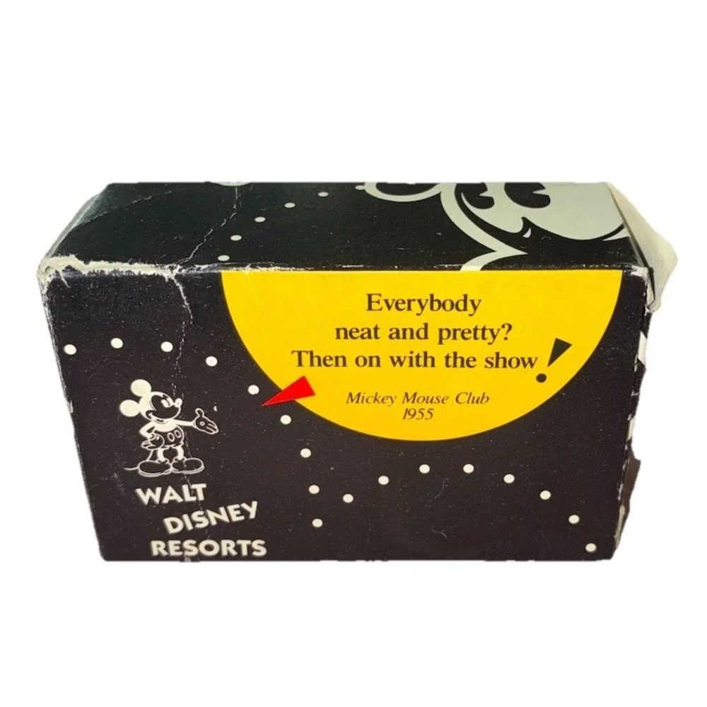 Soap‎ Bar Walt Disney Resorts Mickey Mouse Club 1955 Vtg 90's